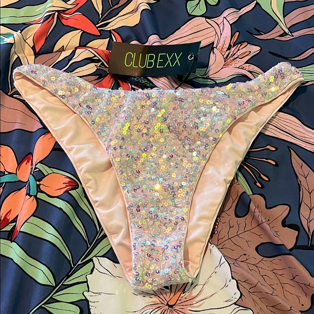 Club Exx Sequin panty new